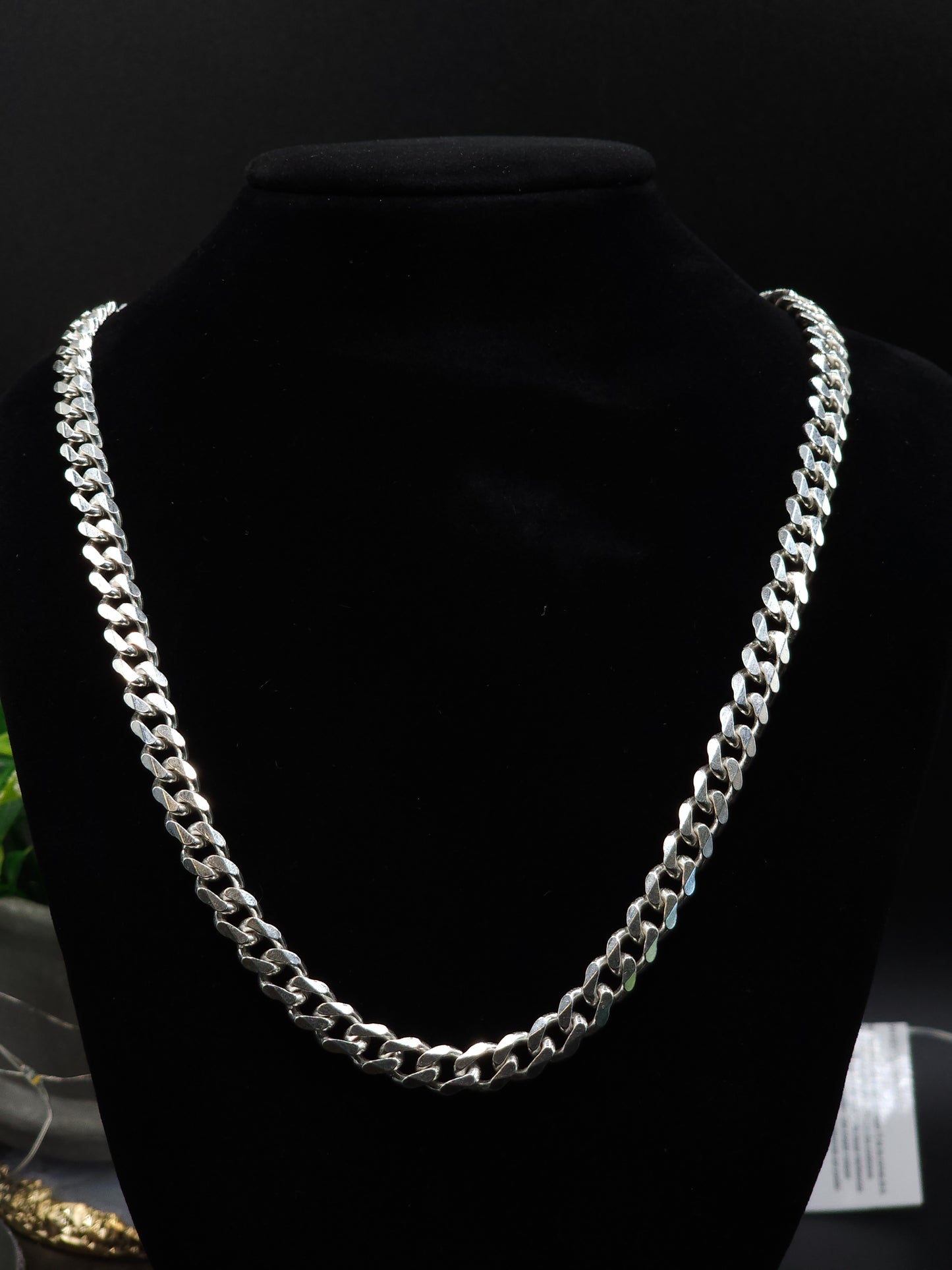 STERLING SILVER CURB CHAIN