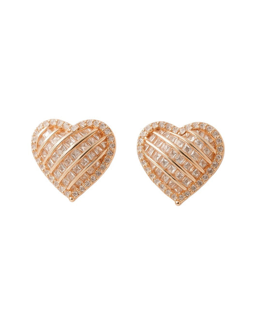 HEART STUD EARRING