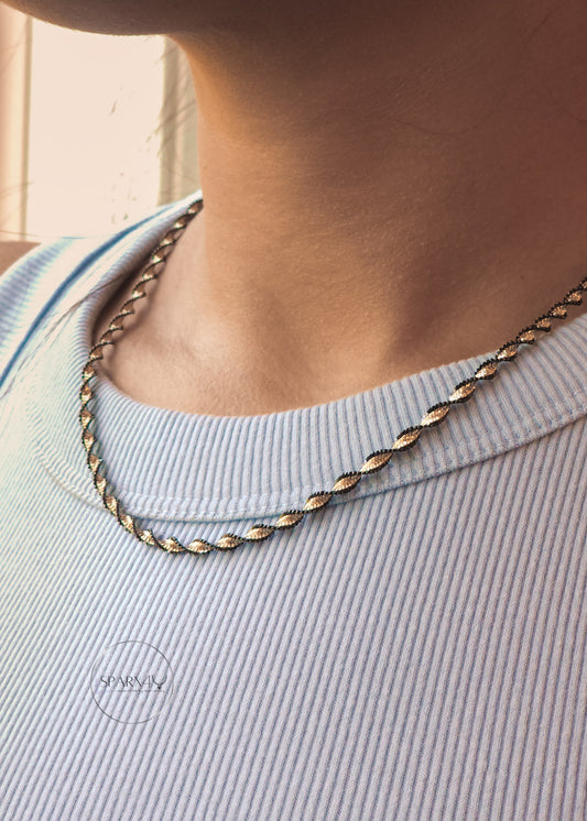 Twisted Rope Enamal Chain