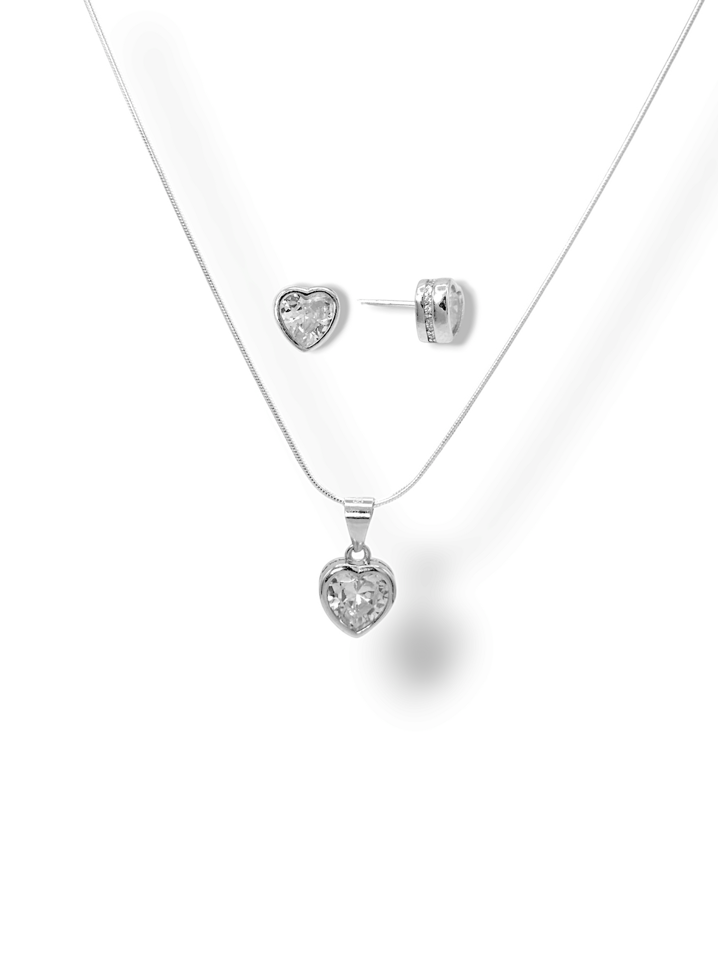 neckalce with earrings