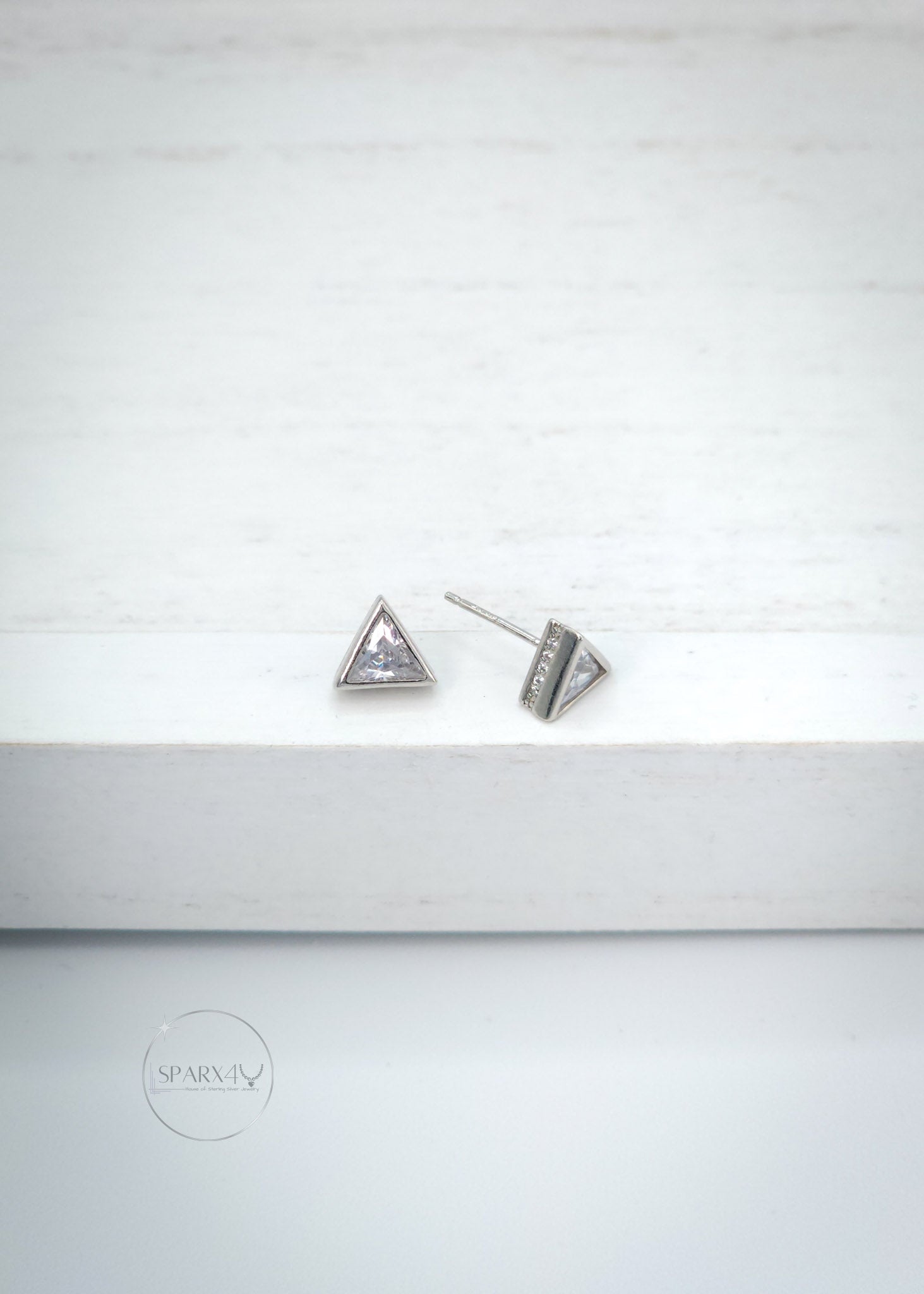women silver earrings