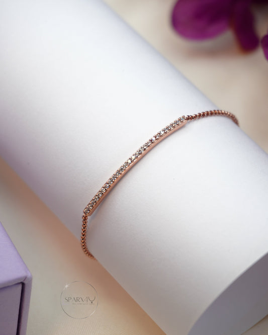 TIMELESS BRILLIANCE STERLING SILVER BRACELET