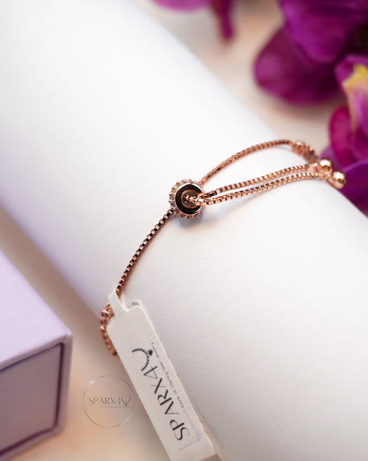 RADIANT ROSE HALO BRACELET