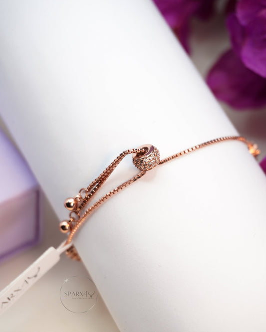 CELESTIAL SPARKLE CHARM BRACELET