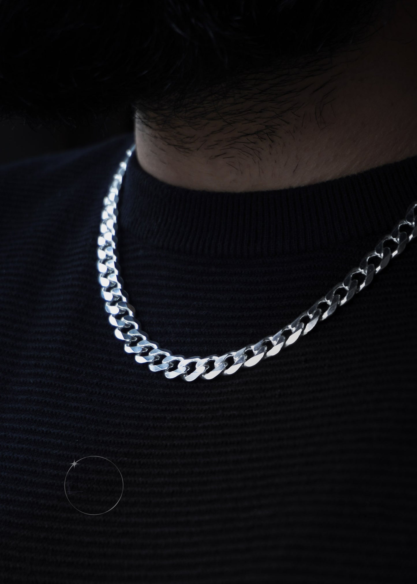 STERLING SILVER CUBAN CHAIN