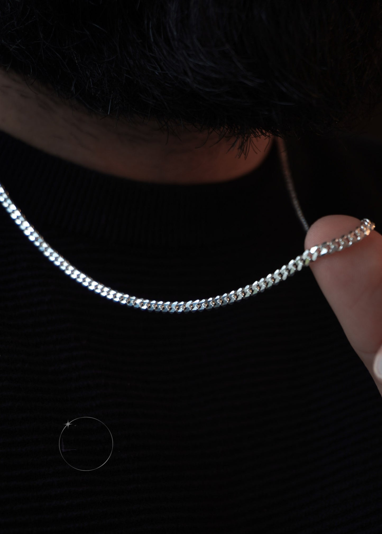 STERLING SILVER CURB CHAIN_6