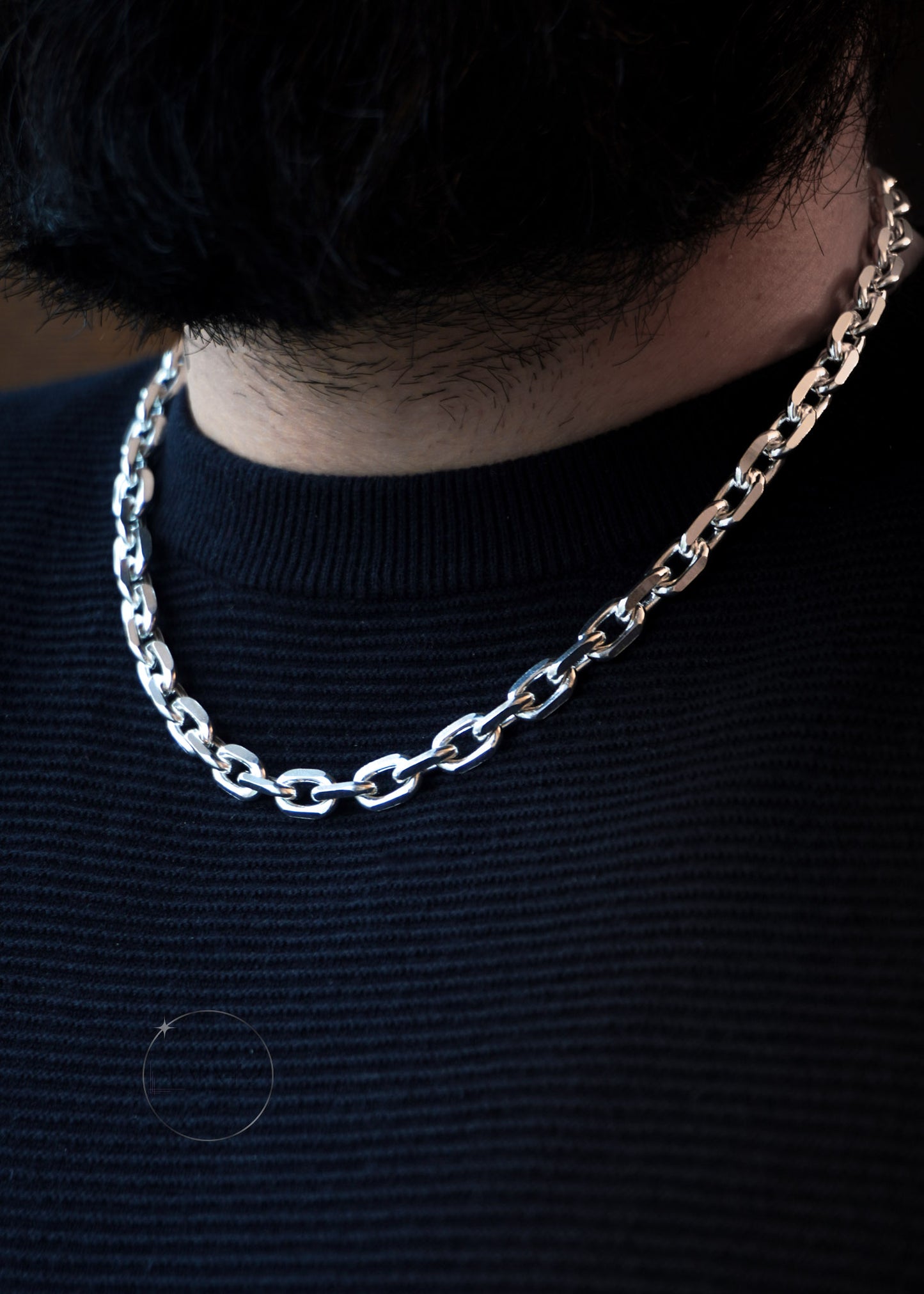 SILVER CHAIN 9mm