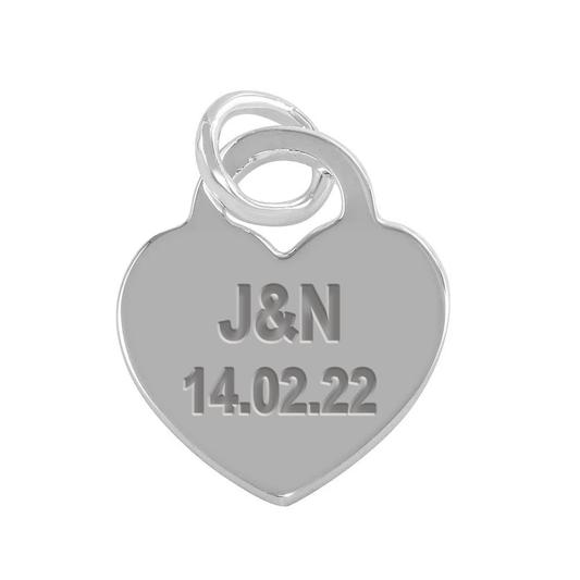 Personalized Heart Necklace