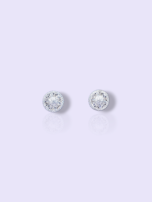 HALO STUD EARRING
