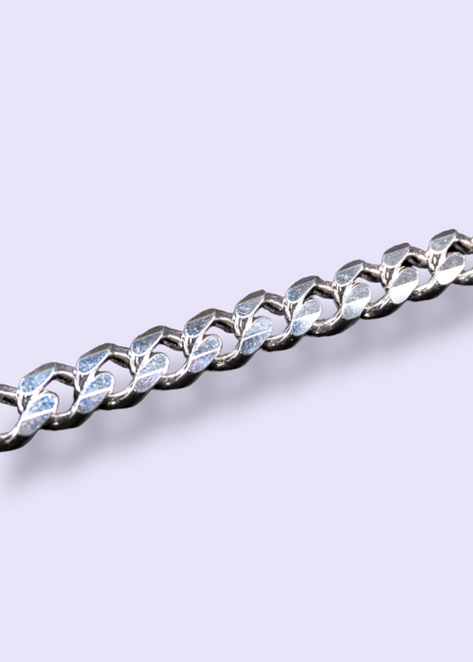 STERLING SILVER CURB CHAIN
