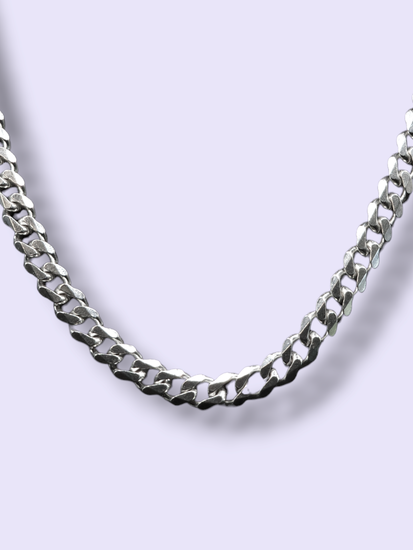 STERLING SILVER CURB CHAIN