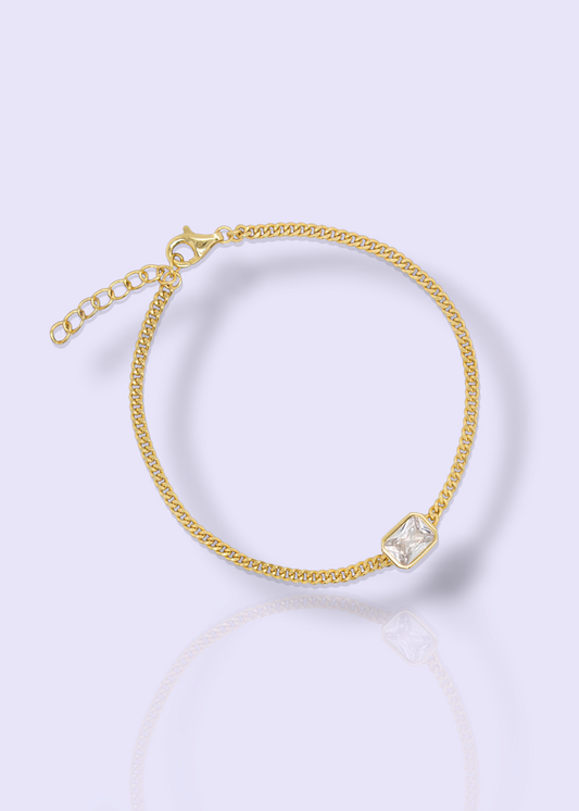 RADIANT CURB CHAIN BRACELET