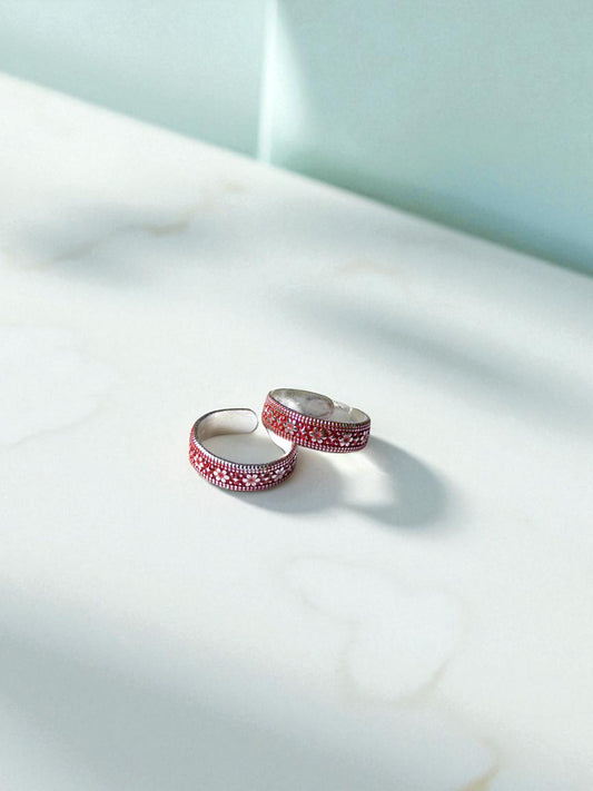 STERLING SILVER TOE RING TR104