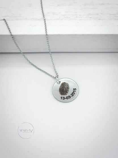 silver pendant