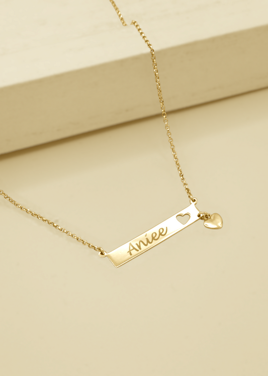 HEART BAR NECKLACE