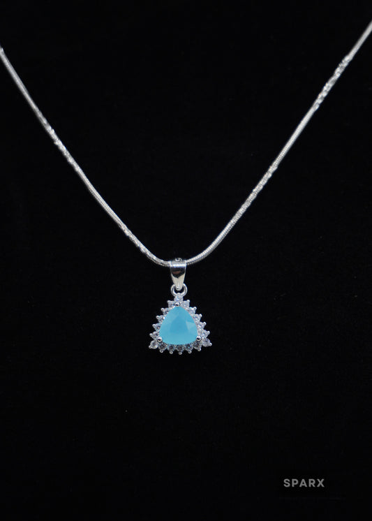 PARADISE BLUE PENDANT SET