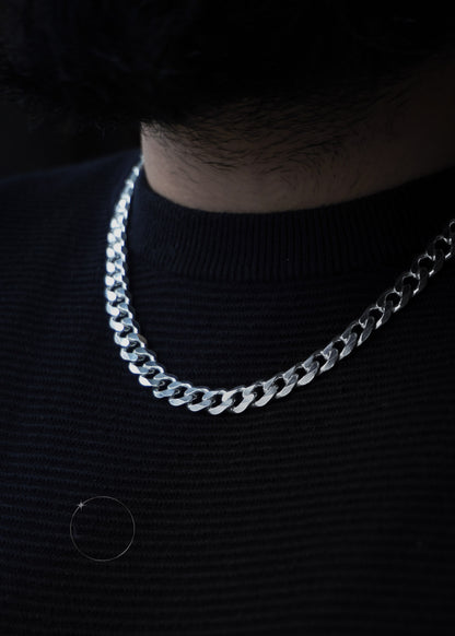 STERLING SILVER CUBAN CHAIN_1