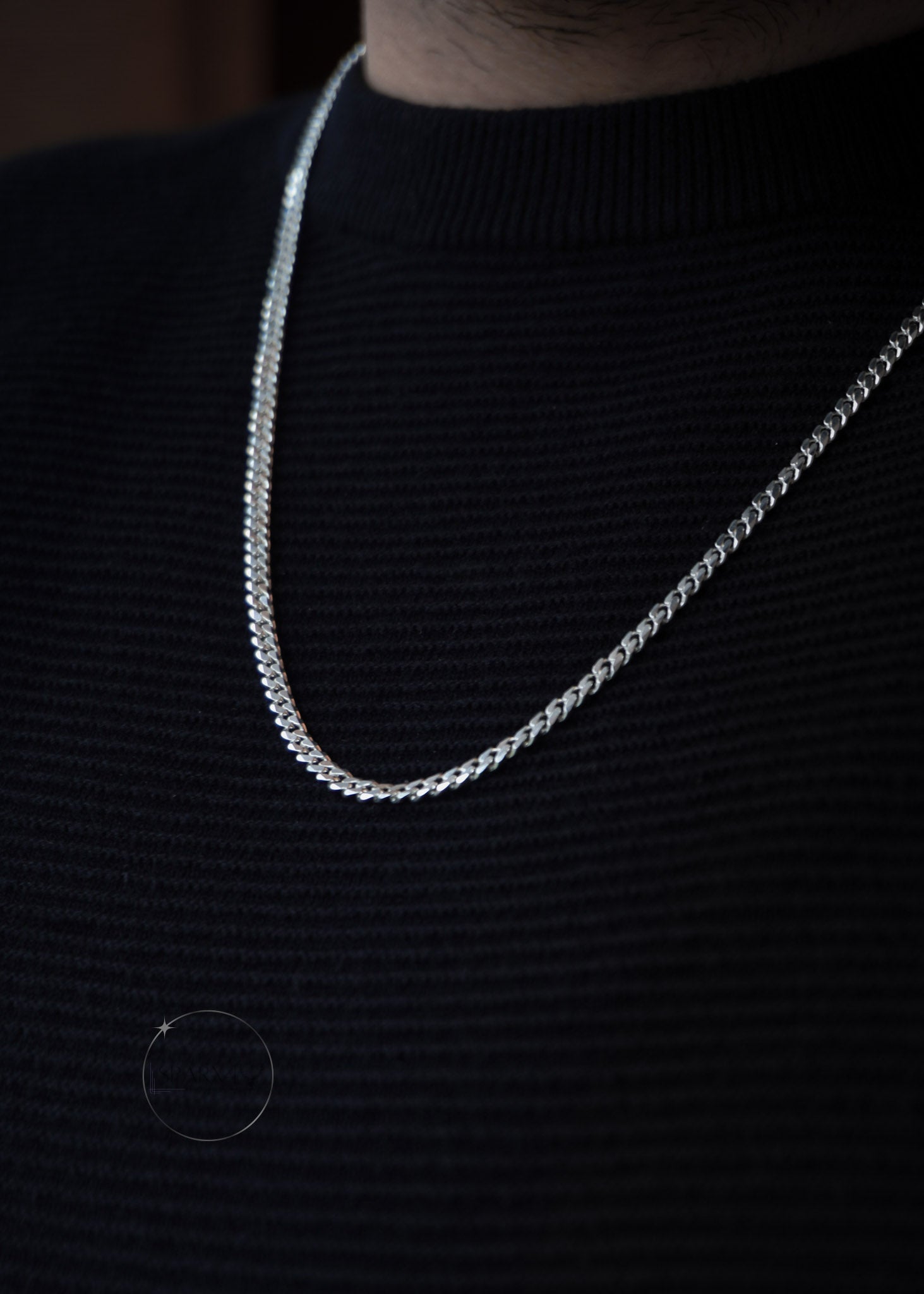 STERLING SILVER CURB CHAIN_3