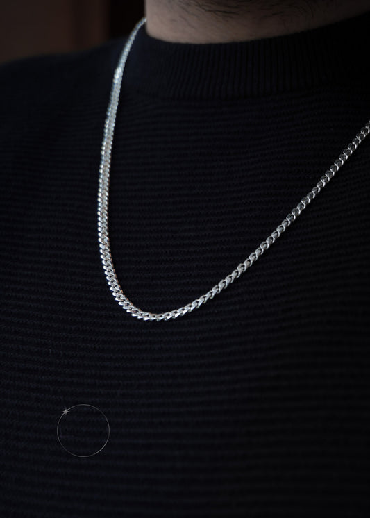 STERLING SILVER CURB CHAIN_3