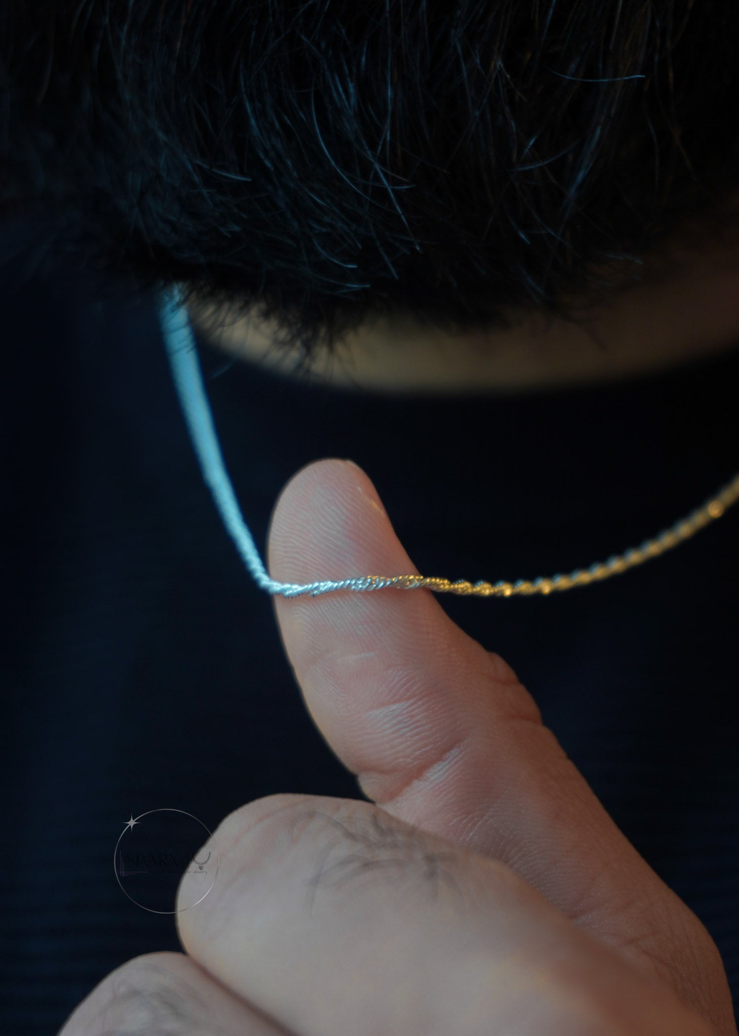 TWISTED ROPE CHAIN