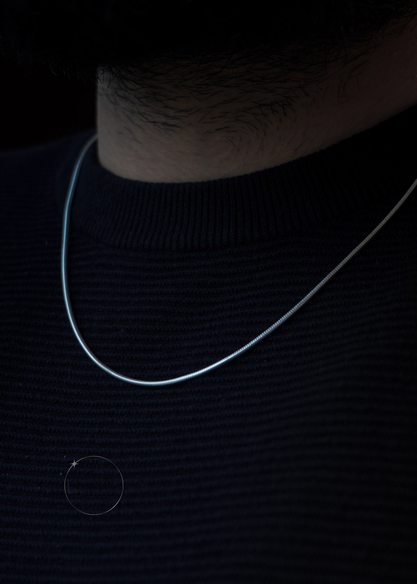  silver snake chain 1.5mm