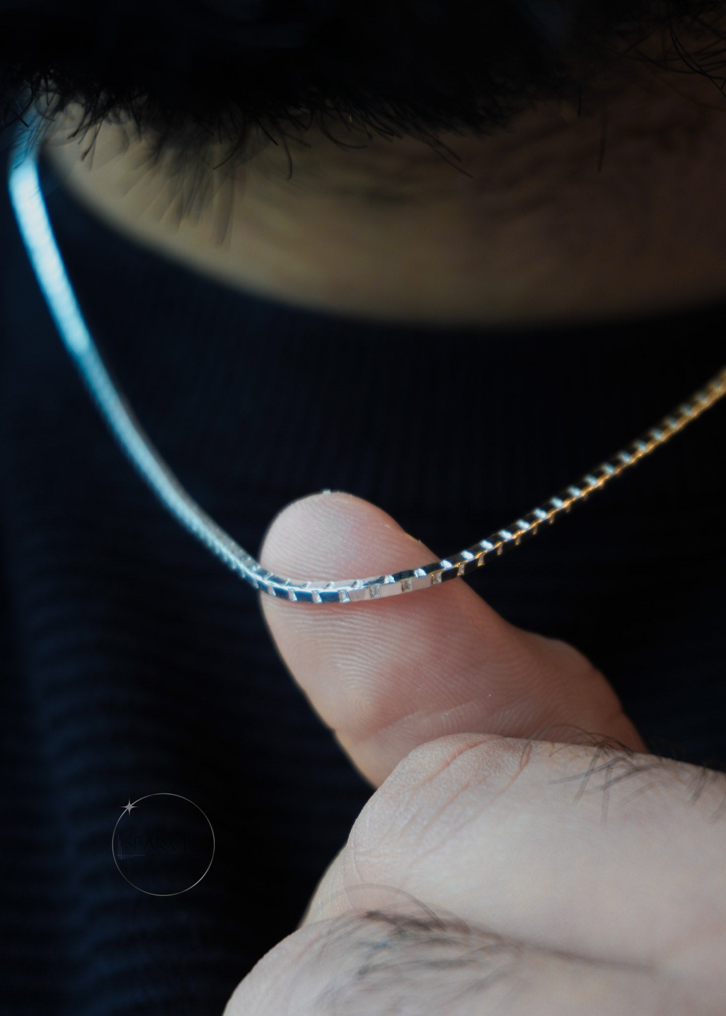 Sterling Silver Box chain 1.5mm