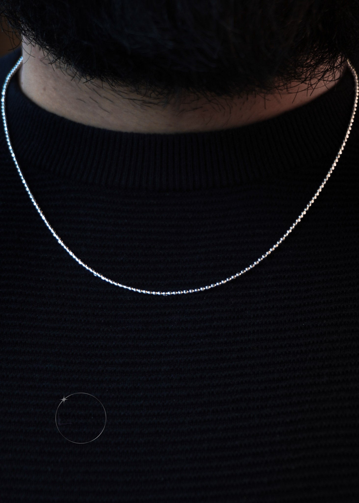 sterling silver ball chain