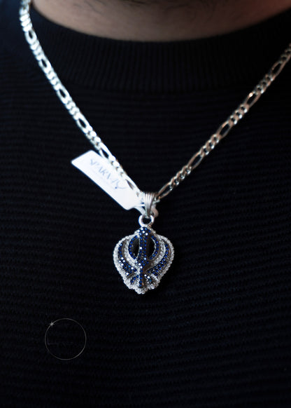 Sterling Silver Khanda Pendant