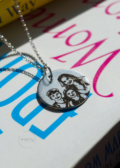 Custom Photo Necklace