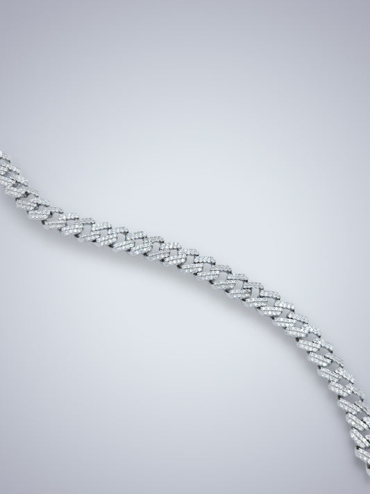 ICED CUBAN CZ BRACELET
