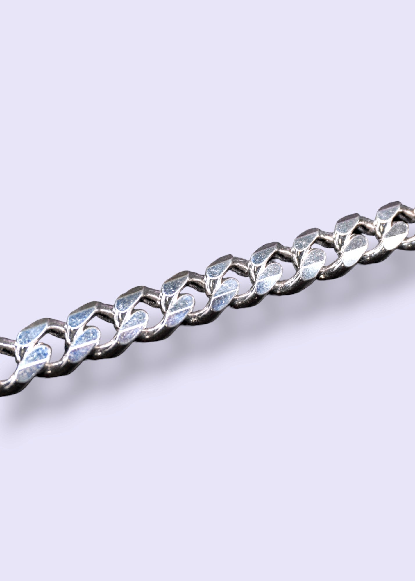 STERLING SILVER CURB CHAIN